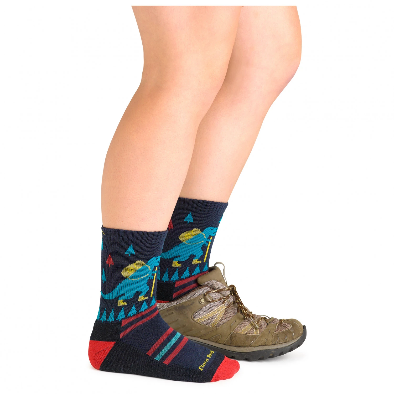 Darn Tough - Kid's Ty-Ranger-Saurus Micro Crew Lightweight Cshn - Chaussettes Multifonctions 5 Darn Tough - Kid's Ty-Ranger-Saurus Micro Crew Lightweight Cshn - Chaussettes Multifonctions – Image 3