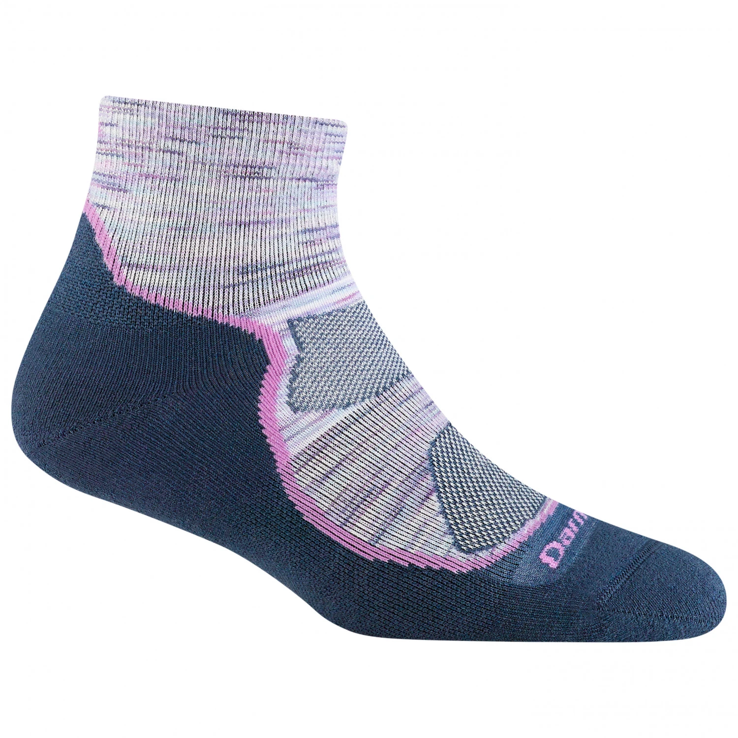 Darn Tough - Women's Light Hiker 1/4 Lightweight With Cushion - Chaussettes De Randonnée 5 Darn Tough - Women's Light Hiker 1/4 Lightweight With Cushion - Chaussettes De Randonnée – Image 3