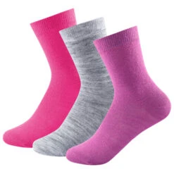 Devold - Daily Light Kid Sock 3-Pack - Chaussettes En Laine Mérinos -Sport Chaussettes Magasin devold daily light kid sock 3 pack chaussettes en laine merinos 2
