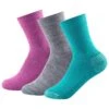 Devold - Daily Medium Kid Sock 3-Pack - Chaussettes En Laine Mérinos -Sport Chaussettes Magasin devold daily medium kid sock 3 pack chaussettes en laine merinos