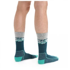 Icebreaker - Hike+ Medium Crew Sedimentary - Chaussettes De Randonnée -Sport Chaussettes Magasin icebreaker hike medium crew sedimentary chaussettes de randonnee detail 3