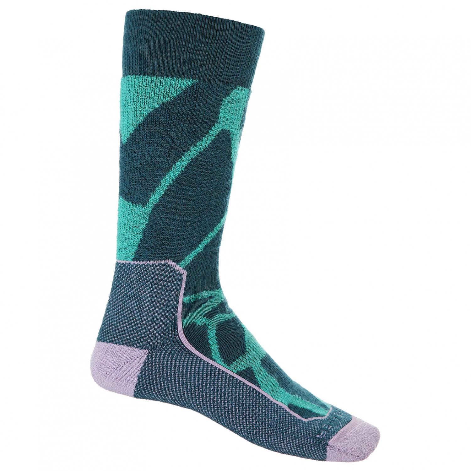 Icebreaker - Women's Hike+ Medium Crew Fractured Landscapes - Chaussettes De Randonnée 7 Icebreaker - Women's Hike+ Medium Crew Fractured Landscapes - Chaussettes De Randonnée – Image 5