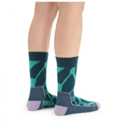 Icebreaker - Women's Hike+ Medium Crew Fractured Landscapes - Chaussettes De Randonnée 10 Icebreaker - Women's Hike+ Medium Crew Fractured Landscapes - Chaussettes De Randonnée -Sport Chaussettes Magasin icebreaker womens hike medium crew fractured landscapes chaussettes de randonnee detail 3