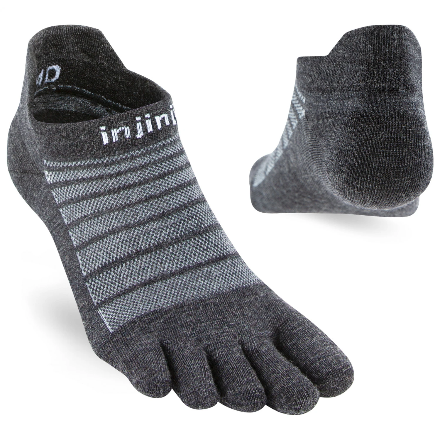Injinji - Run Lightweight No Show Wool - Chaussettes De Running 4 Injinji - Run Lightweight No Show Wool - Chaussettes De Running – Image 2