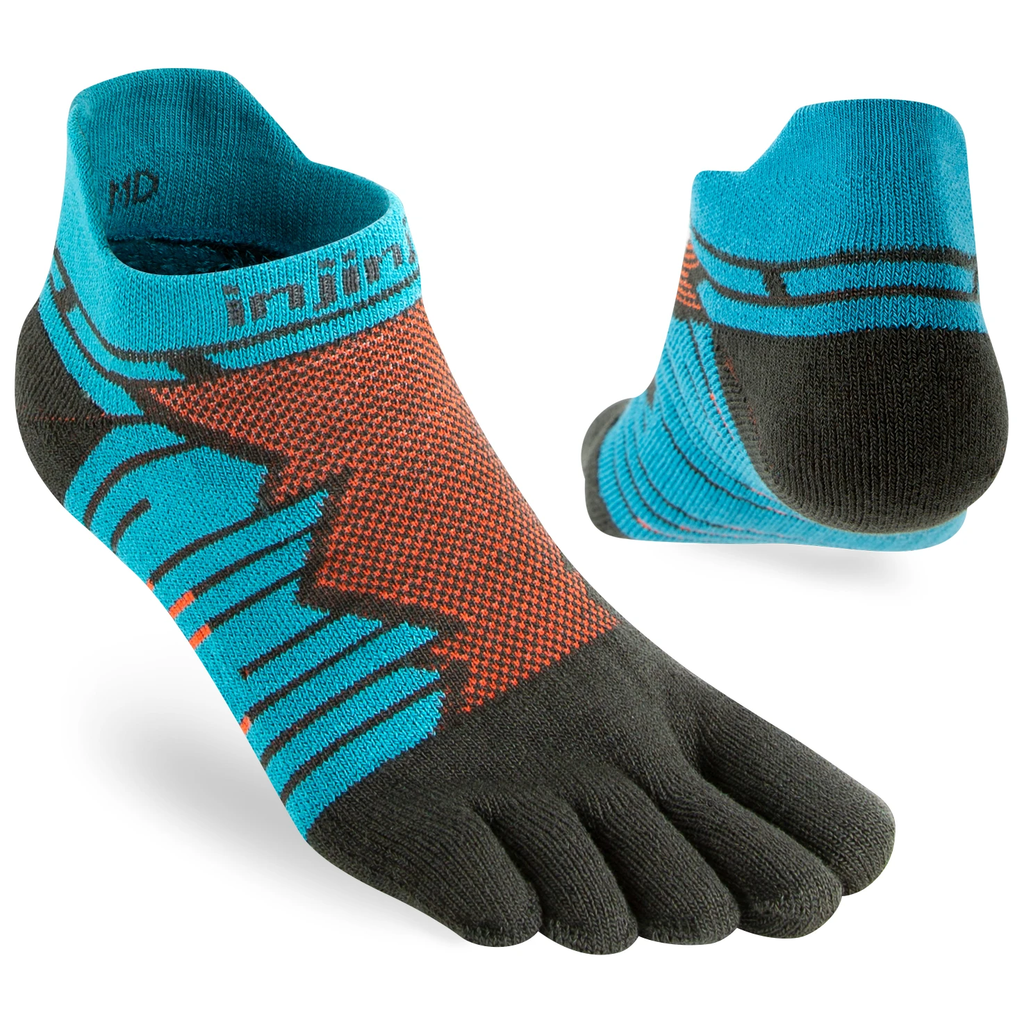 Injinji - Run Technical No Show - Chaussettes De Running 4 Injinji - Run Technical No Show - Chaussettes De Running – Image 2