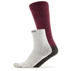 Injinji - Women's Liner/Hiker Crew Coolmax/Nuwool - Chaussettes De Randonnée 5 Injinji - Women's Liner/Hiker Crew Coolmax/Nuwool - Chaussettes De Randonnée -Sport Chaussettes Magasin injinji womens liner hiker crew coolmax nuwool chaussettes de randonnee 1