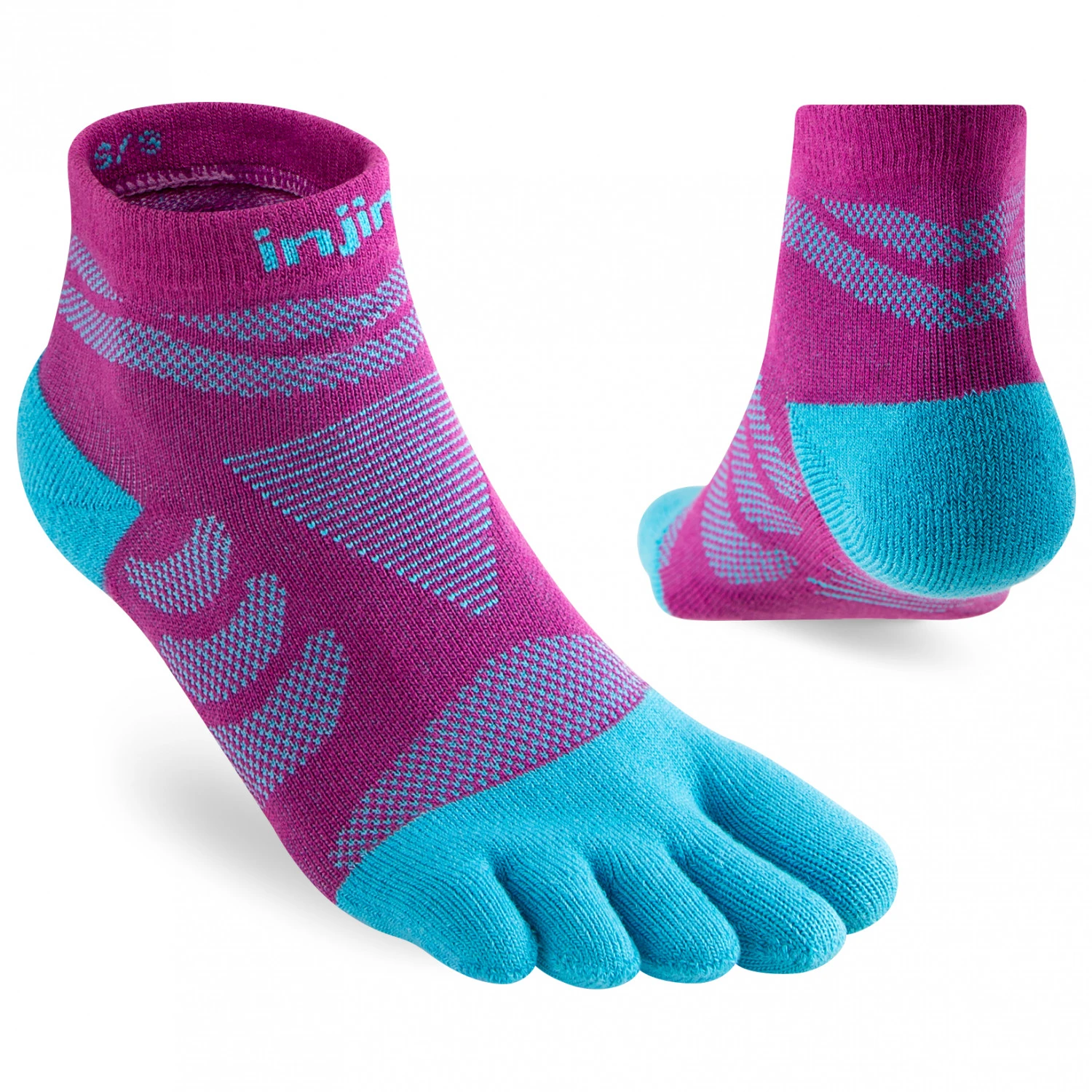 Injinji - Women's Run Technical Mini-Crew - Chaussettes De Running 4 Injinji - Women's Run Technical Mini-Crew - Chaussettes De Running – Image 2