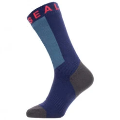 Sealskinz - Waterproof Warm Weather Mid Sock W/ Hydrostop - Chaussettes De Cyclisme -Sport Chaussettes Magasin sealskinz waterproof warm weather mid sock w hydrostop chaussettes de cyclisme 2